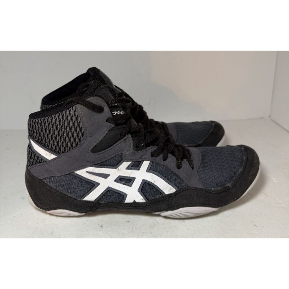 Asics Wrestling Shoes Mens 7.5 Black Snapdown Boxing MMA 1081A030
